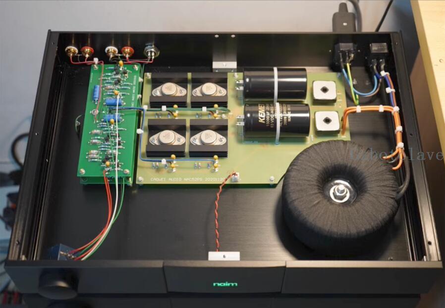 NAC52 flagship version new 1:1 direct engraved British Naim amplifier Pre amplifier kit DIY amplifier board with