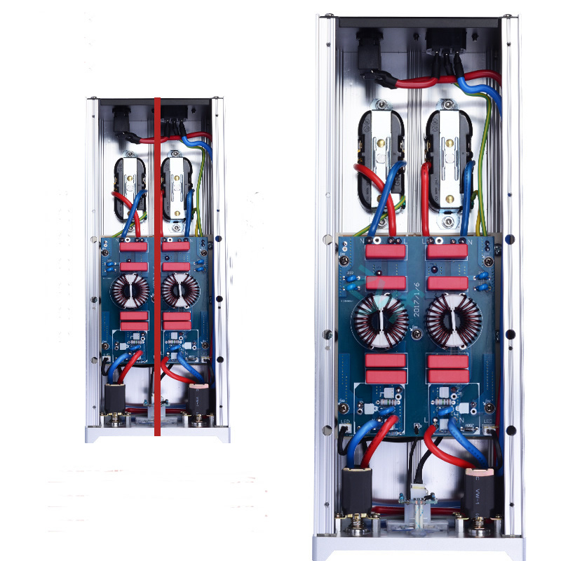 Bada LB-5500 HiFi Power Filter Plant Schuko Socket 8Ways AC Power Conditioner Audiophile Power Purifier With US Outlets