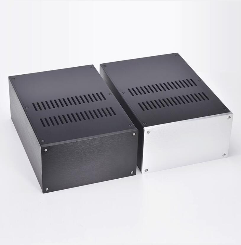 JC2212 DIY full Aluminum preamplifier Enclosure PSU Case Power Amplifier Chassis 220*120*311mm