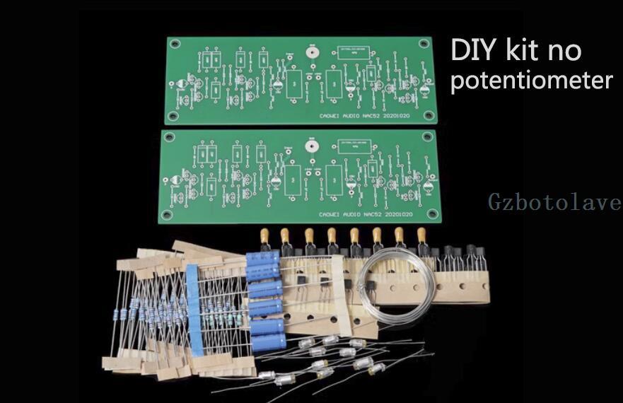 NAC52 flagship version new 1:1 direct engraved British Naim amplifier Pre amplifier kit DIY amplifier board with