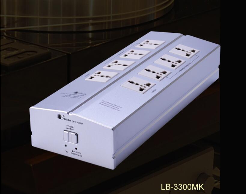 2500W 10A Power Filter LB-3300MK Audiophile Power Filter Hi-Fi Power Plant Audio Power Purifier socket