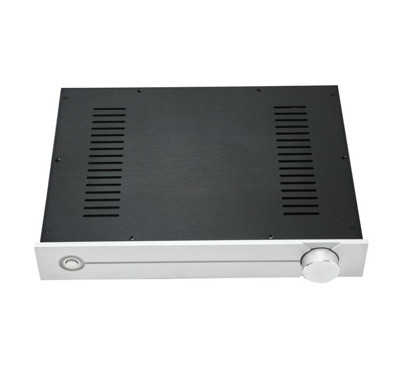 CJ-187 All-Aluminum Audio Amplifier Chassis DIY Preamp Case DAC Decoder Box Shell Width 430 Height 70 Depth 310MM