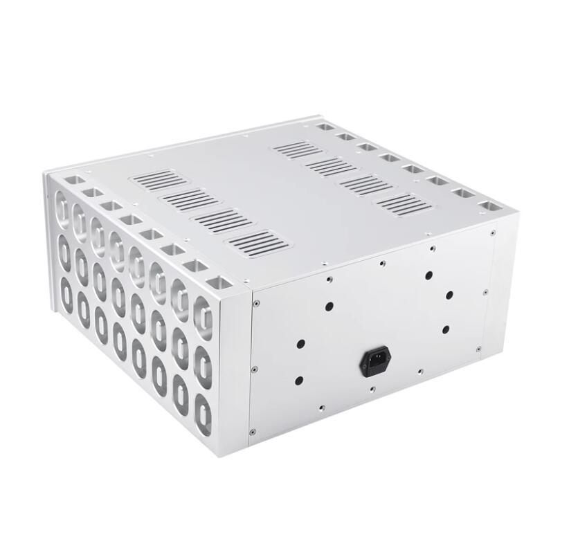 CJ-191 DIY Aluminum Chassis Class A Amplifier Case Power Amp Enclosure HiFi Box  438*200*412mm