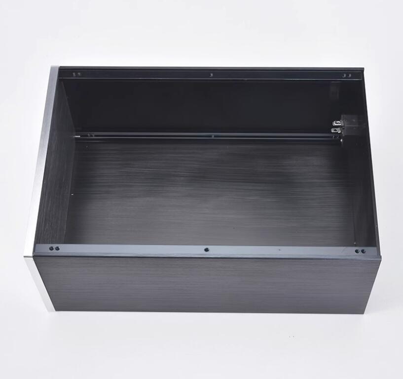 JC2212 DIY full Aluminum preamplifier Enclosure PSU Case Power Amplifier Chassis 220*120*311mm