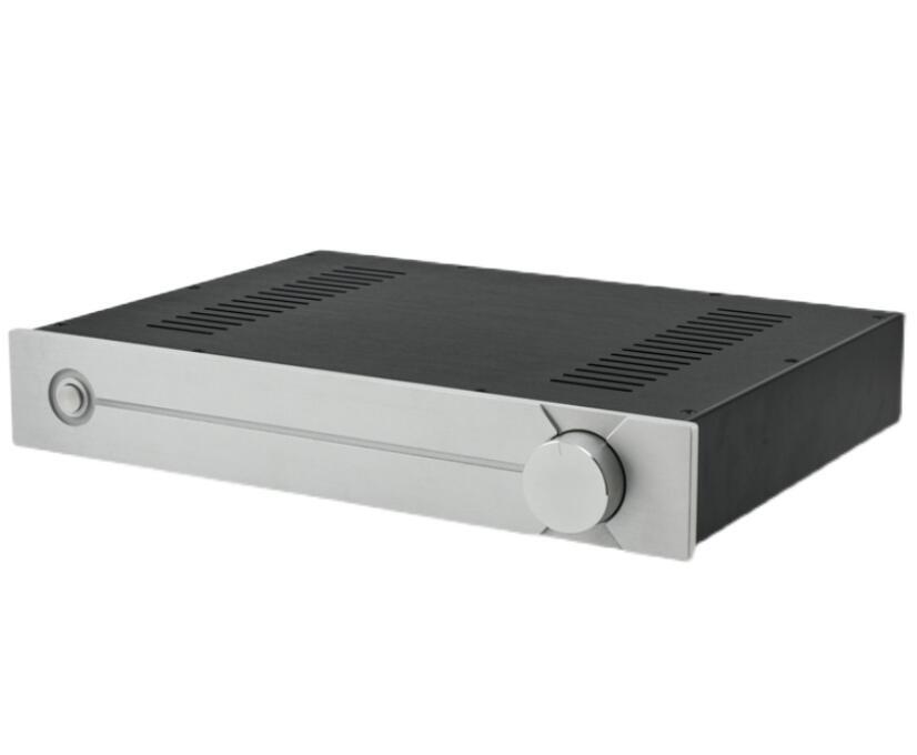 CJ-187 All-Aluminum Audio Amplifier Chassis DIY Preamp Case DAC Decoder Box Shell Width 430 Height 70 Depth 310MM