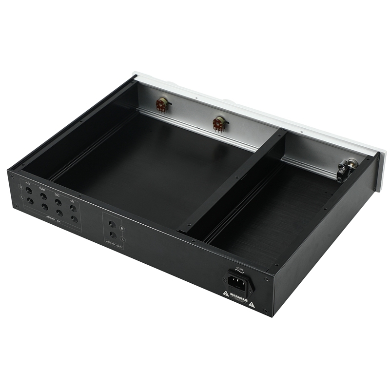 CJ-186 Full Aluminum Enclosure Preamplifier Box DAC Case DIY Amplifier Chassis