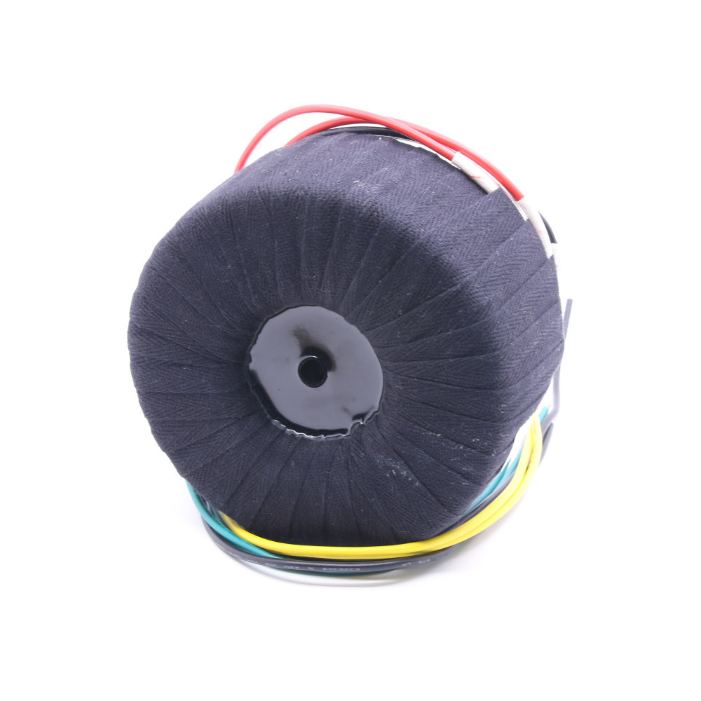 500W Black Cloth Toroid Transformer For NAP200 Amplifier 28V-0-28V 28V-0-28V Audio Power Transformer