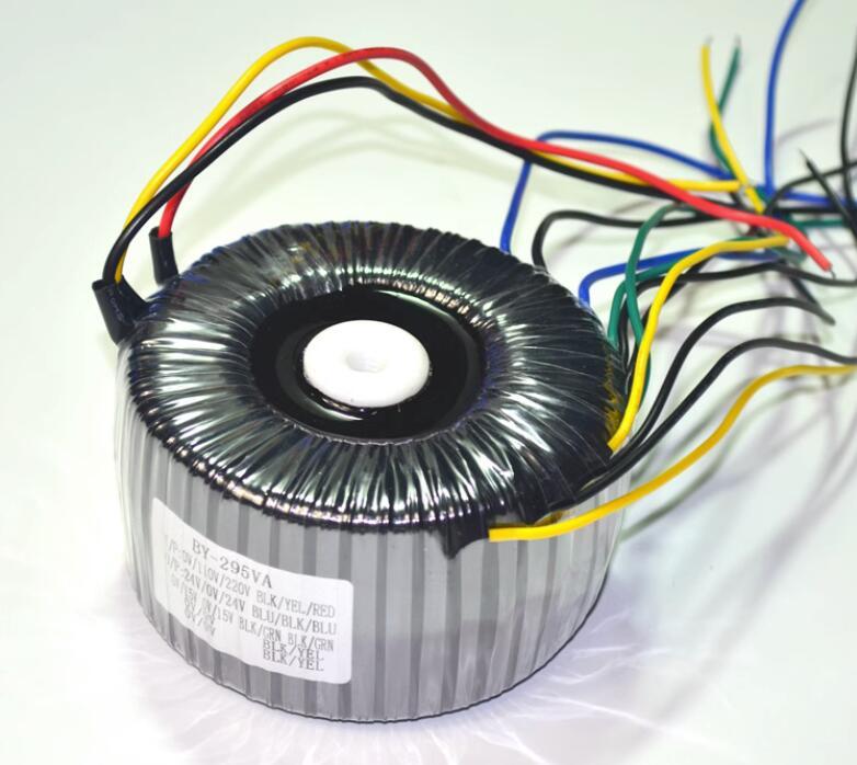 320W HiFi Audio Power Toroidal Transformer Output 24V-0-24V  0-15V 0-15V Pure copper wire winding