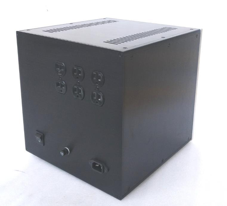 No. 3030B Full Aluminum power isolation transformer chassis hifi DIY improved version PSU box Multipurpose case
