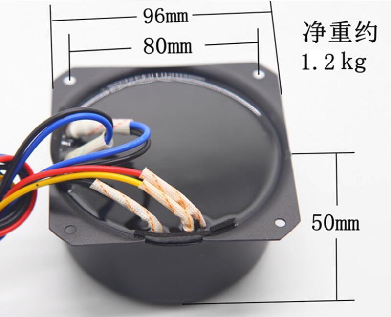 60W HiFi Audio Power Shielded Encapsulated Toroidal Transformer Output 30V-0-30V 0-6V Pure copper wire winding