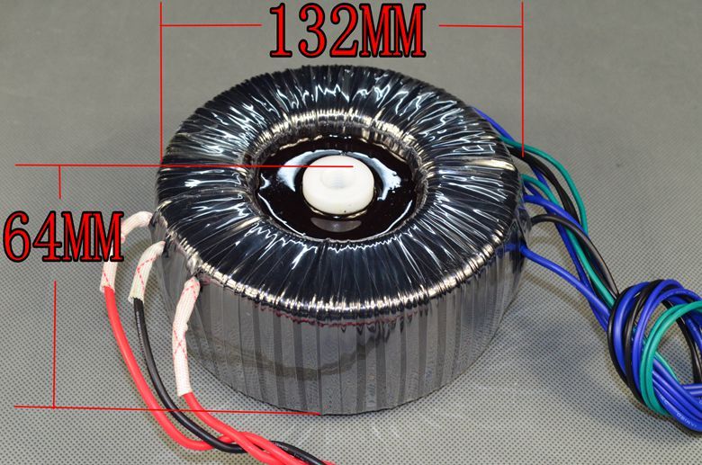 400W HiFi Audio Power Toroidal Transformer Output 30V-0-30V  0-15V 0-15V  0-9V Pure copper wire winding