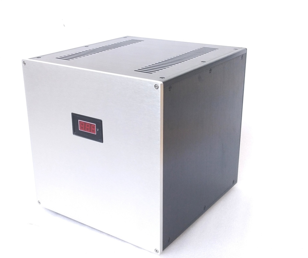 No. 3030B Full Aluminum power isolation transformer chassis hifi DIY improved version PSU box Multipurpose case