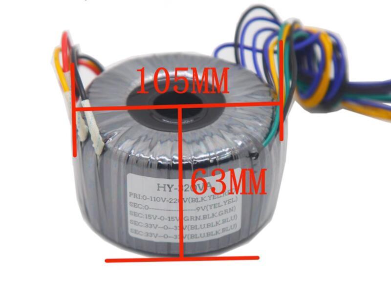 320W HiFi Audio Power Transformer Output 40V-0-40V 0-9V 0-12V 0-15V 0-15V Pure copper wire winding