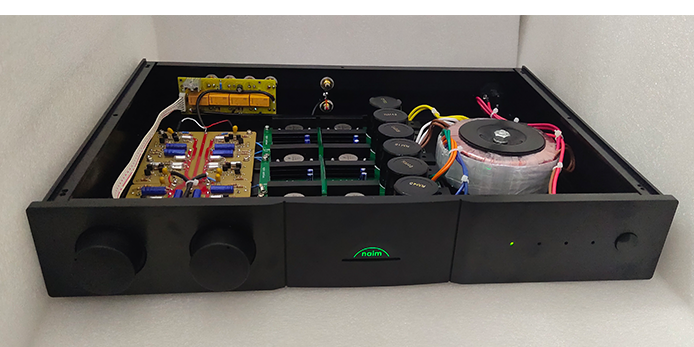 NAC52 HIFI Single ended Class A preamplifier Refer to the British Naim NAC52 circuit with 4-way input