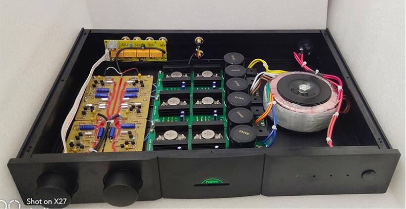 NAC52 HIFI Single ended Class A preamplifier Refer to the British Naim NAC52 circuit with 4-way input