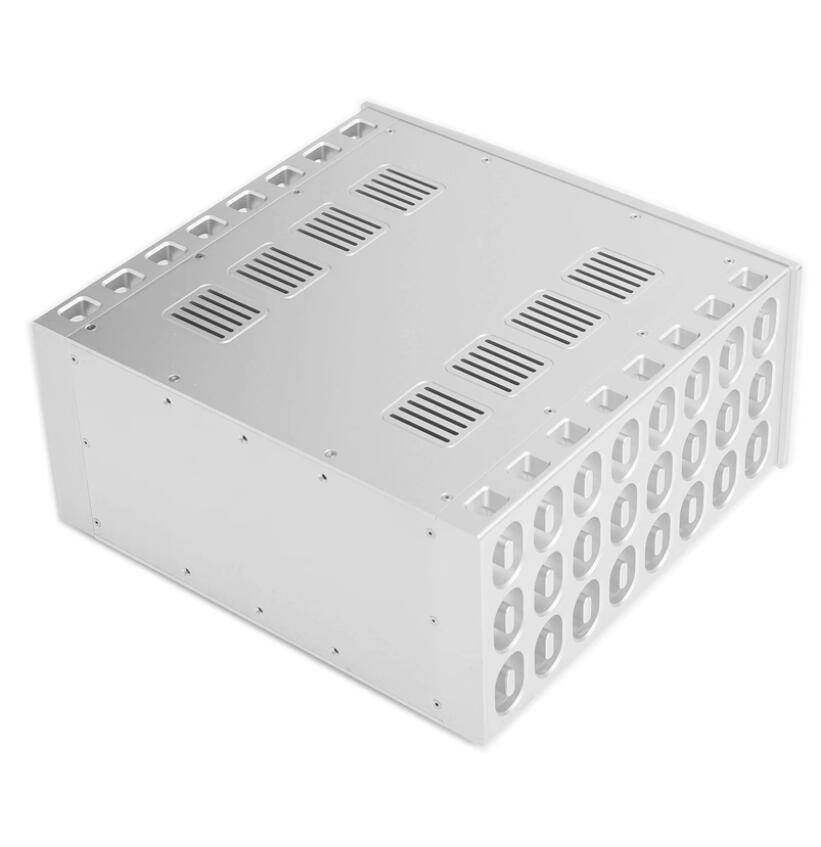CJ-176 hifi All aluminum luxury Class A power amplifier case DIY box Amp chassis