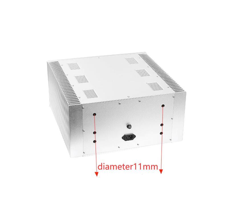 CJ-166 luxurious Class A Audio Amp Chassis Pre-Amp Enclosure Power Amplifier Case DIY Box