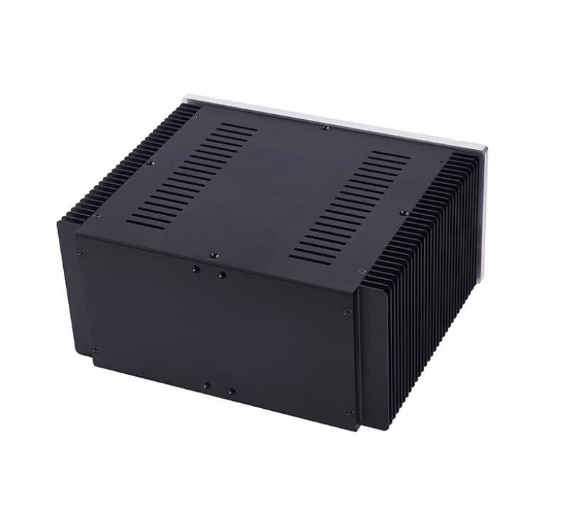 CJ--175 Full aluminum class A tube amplifier box HIFI preamp chassis DIY PSU case