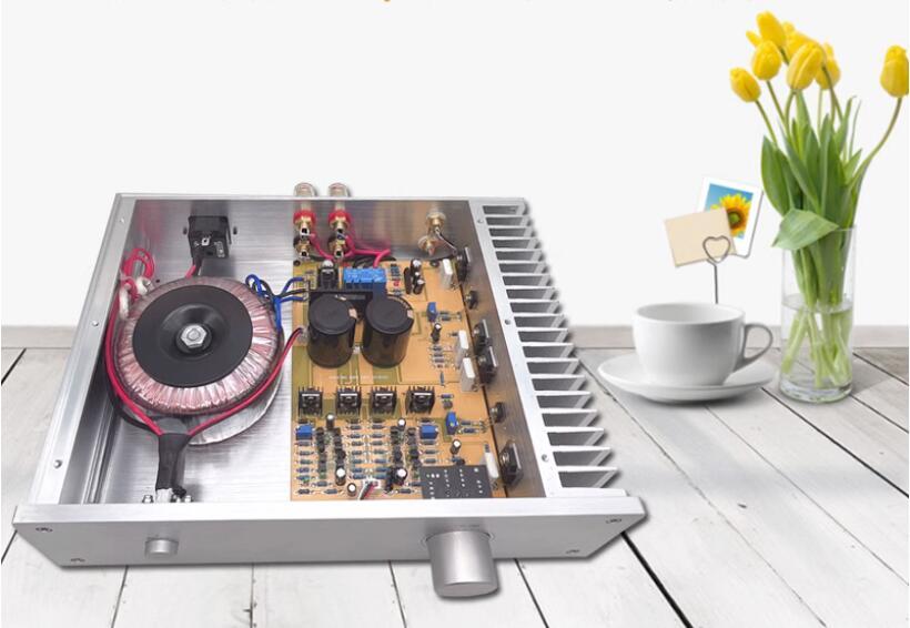 A-303 classics  circuit class AB HIFI 80W+80W Stereo audio power amplifier Reference ACCUPHASE circuit