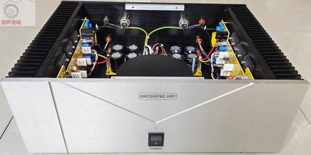 NEW Assembled high-power Class A HIFI pure post amplifier balanced input amp class A 30W*2 class AB 150W*2 8ohm 300W*2 4ohm