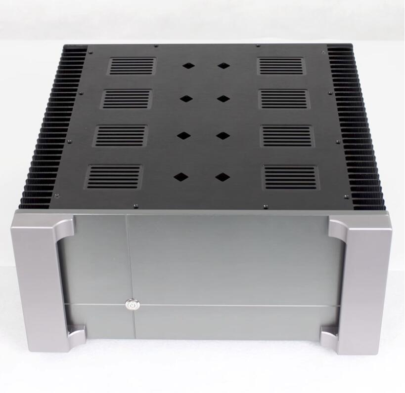 CJ162 Full Aluminum Enclosure Both Sides Heatsink / Power Amplifier Chassis DIY New Class A Amplifier Case