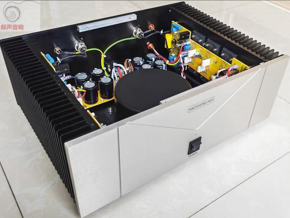 NEW Assembled high-power Class A HIFI pure post amplifier balanced input amp class A 30W*2 class AB 150W*2 8ohm 300W*2 4ohm