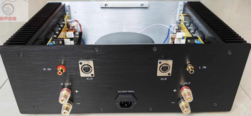 NEW Assembled high-power Class A HIFI pure post amplifier balanced input amp class A 30W*2 class AB 150W*2 8ohm 300W*2 4ohm