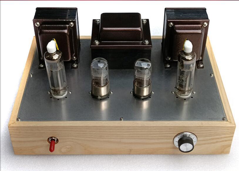 6G2P+6P12 6W*2 Single end Class A HIFI electronic tube power amplifier assembled amp DIY kit can use 4ohm 8ohm speaker