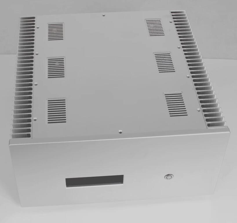 CJ-151  All-Aluminum Audio Amplifier Chassis HiFi Class A Power Amp Large Case DIY Box