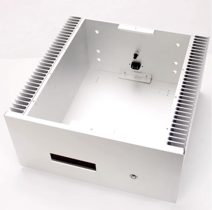 CJ-151  All-Aluminum Audio Amplifier Chassis HiFi Class A Power Amp Large Case DIY Box