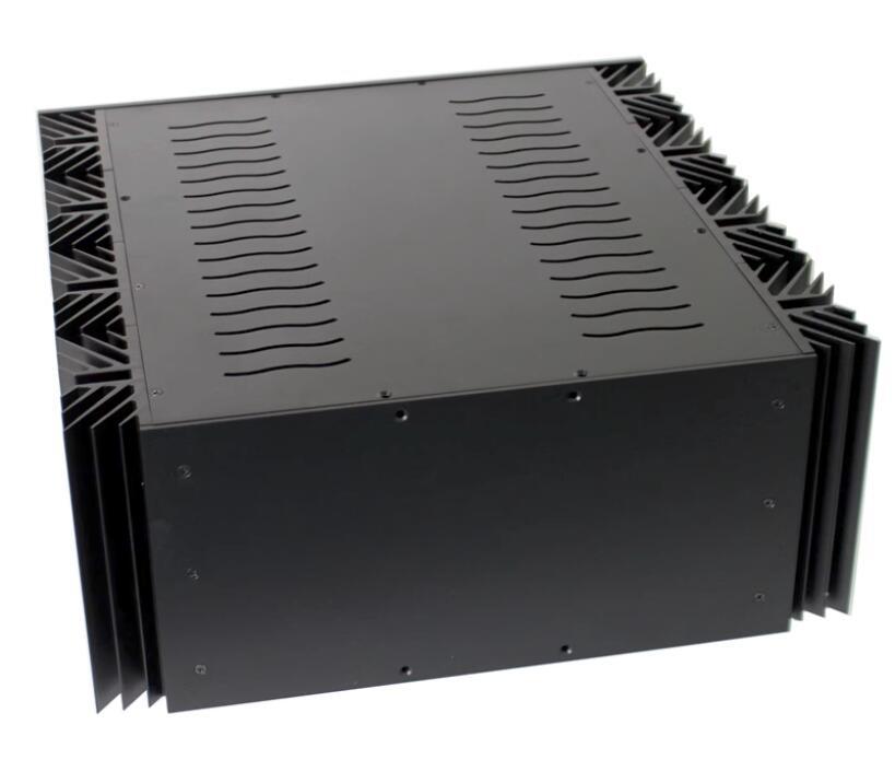 CJ-155 All-Aluminum Audio Amplifier Chassis HiFi Class A Power Amp Large Case DIY Box