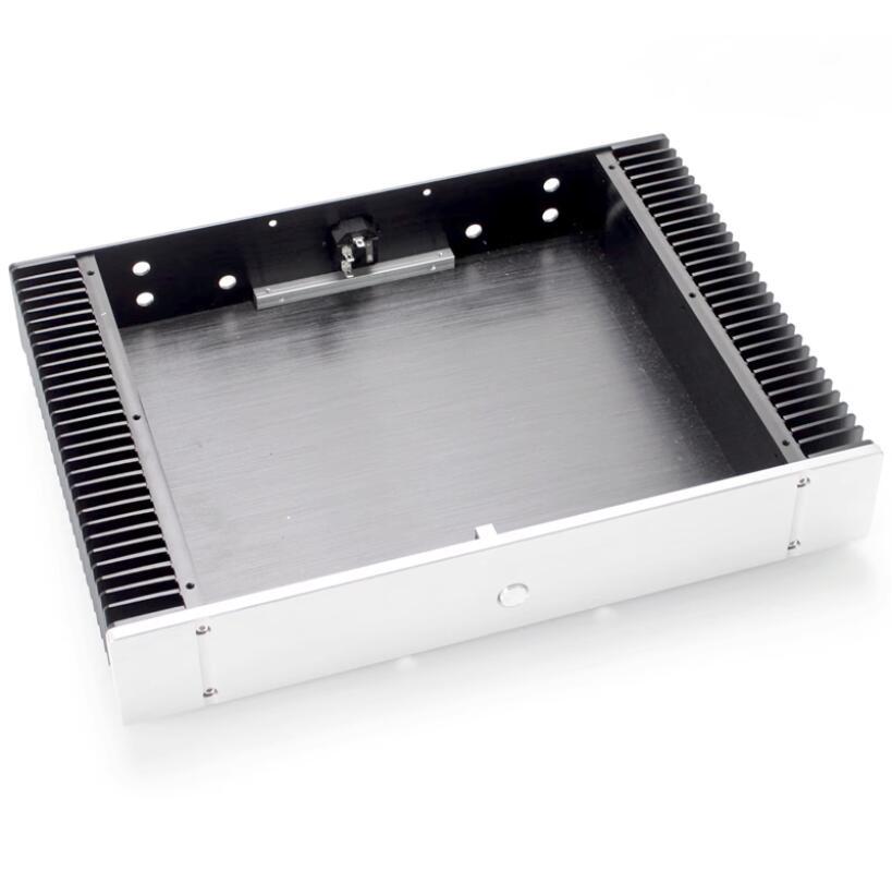 CJ-158 Full Aluminum Amp Enclosure / Mini Amplifier Chassis PSU class A  DIY Case