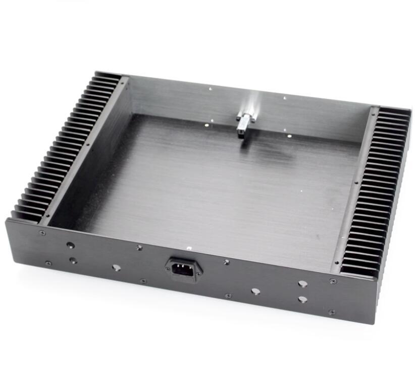 CJ-158 Full Aluminum Amp Enclosure / Mini Amplifier Chassis PSU class A  DIY Case