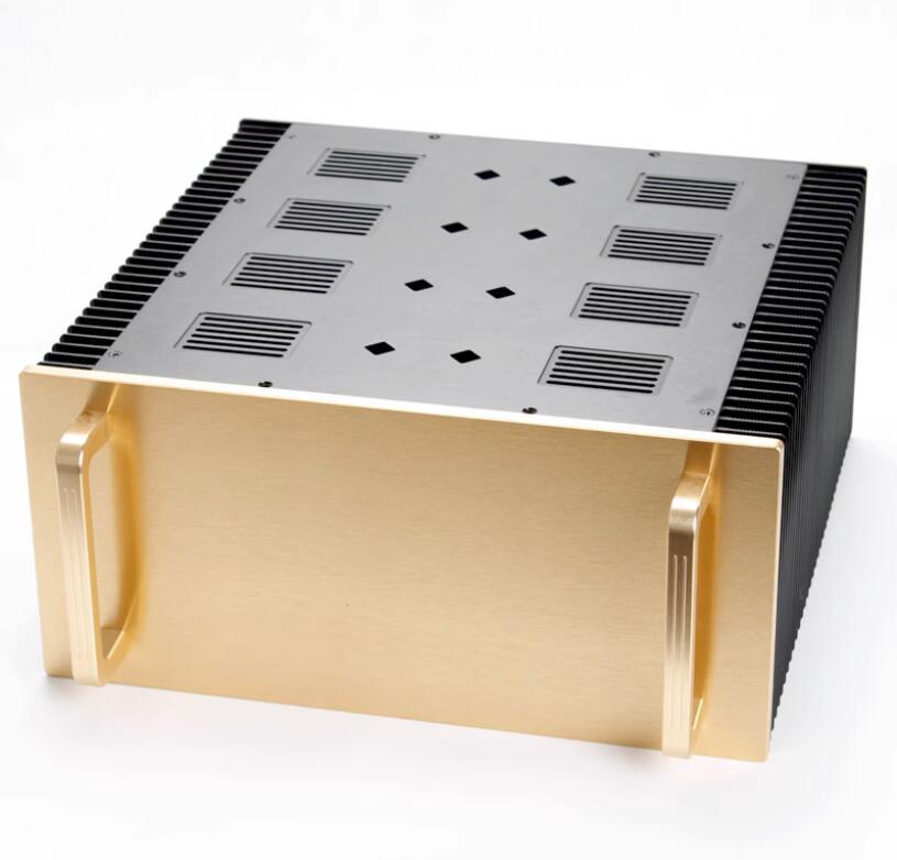 CJ-152 luxurious All-Aluminum Audio Amplifier Chassis HiFi Class A Power Amp Large Case DIY Box