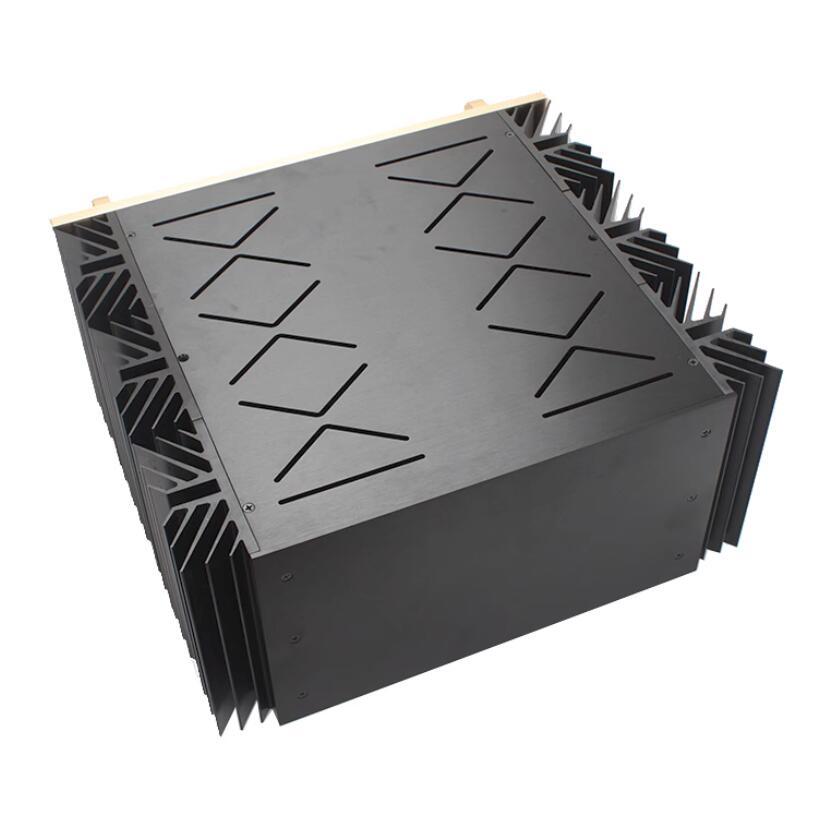 CJ-148 All-Aluminum luxurious Audio Amplifier Chassis HiFi Class A Power Amp Large Case DIY Box