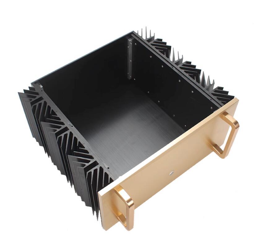 CJ-148 All-Aluminum luxurious Audio Amplifier Chassis HiFi Class A Power Amp Large Case DIY Box