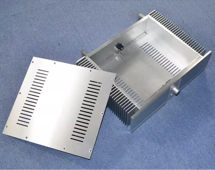 CJ146 Full aluminum DIY chassis power amplifier chassis class A enclosure preamplifier box