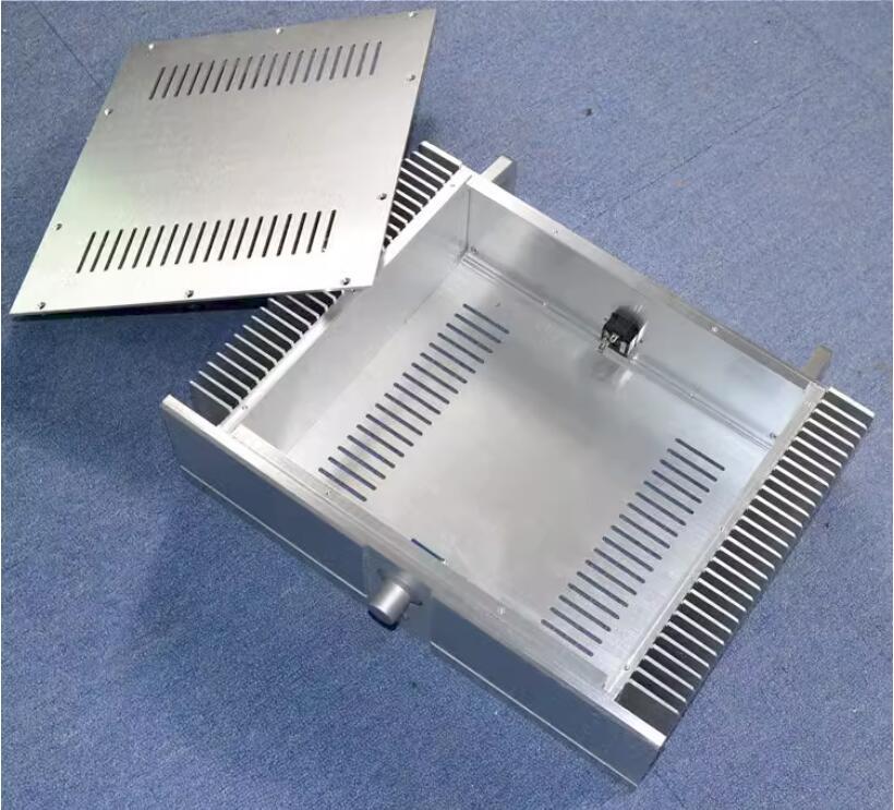 CJ146 Full aluminum DIY chassis power amplifier chassis class A enclosure preamplifier box