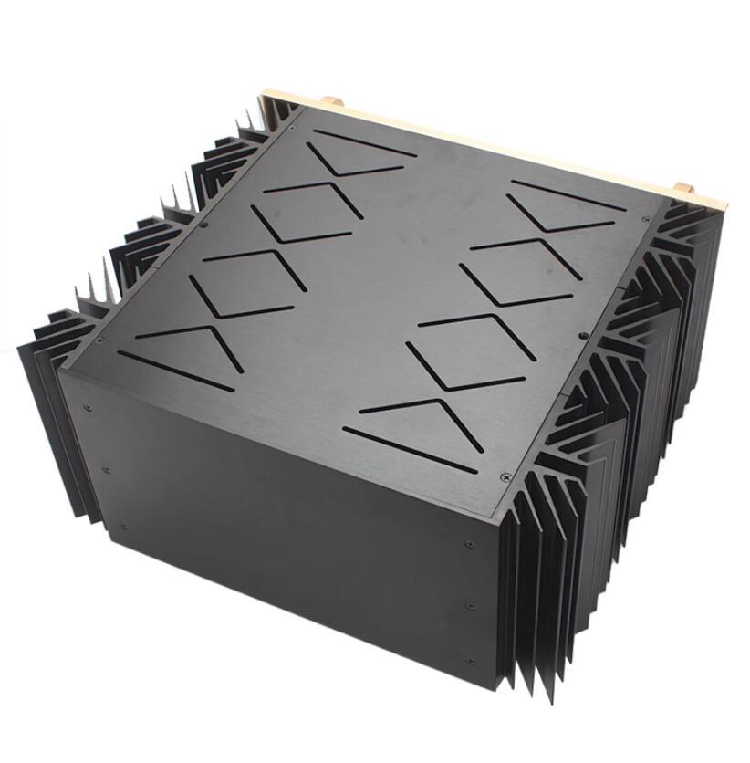 CJ-148 All-Aluminum luxurious Audio Amplifier Chassis HiFi Class A Power Amp Large Case DIY Box