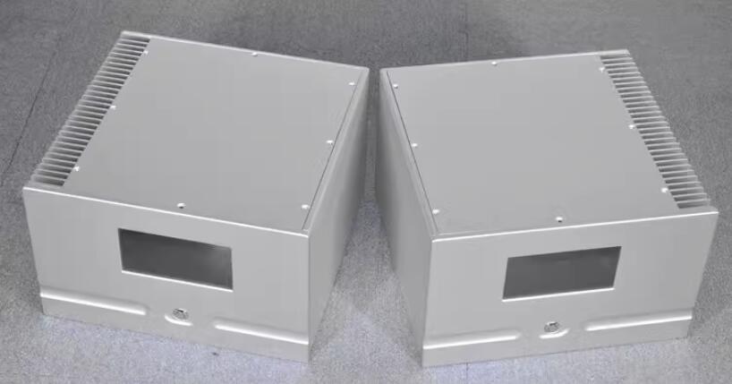 CJ143 Full Aluminum class A  Luxury Amplifier chassis PSU Enclosure HIFI DIY Split box