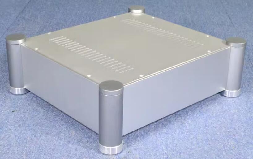 CJ145 Full Aluminum Power Amplifier Chassis DAC Case Preamp Box PSU Enclosure