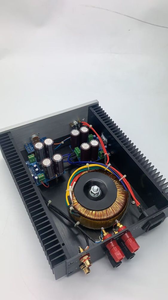 Finished TDA7293 HIFI high power 100W+100W stereo Audio Household power amplifier