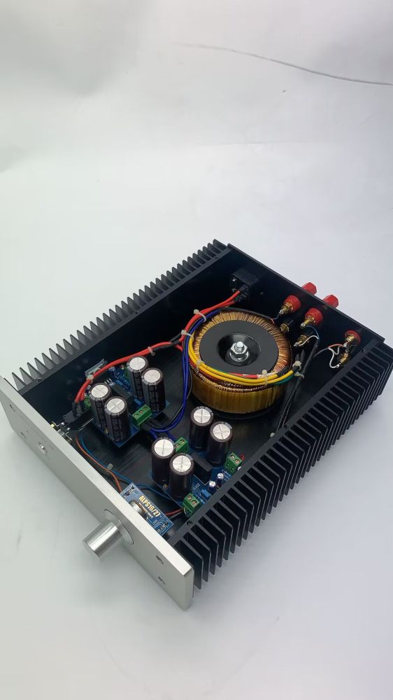 Finished TDA7293 HIFI high power 100W+100W stereo Audio Household power amplifier