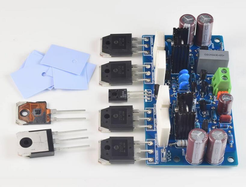 One Pair MX50X2 DIY KITS/Finished Board 150W*2 Dual Channel Power Amplifier AMP Board