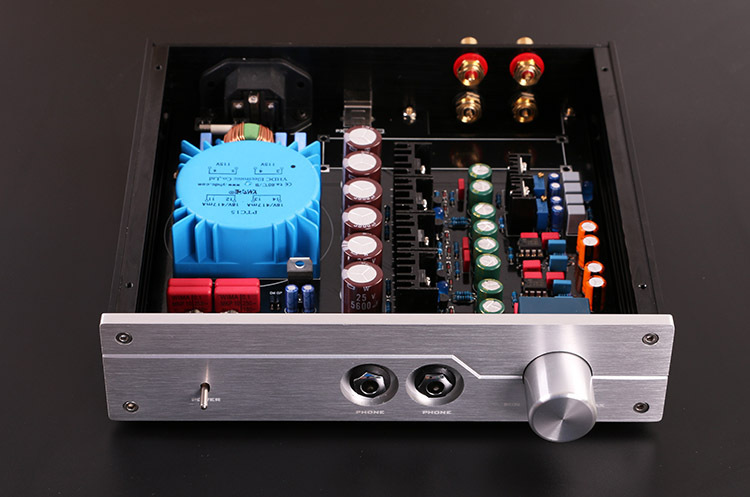 New HiFi A2-PRO Professional Headphone Amplifier /Headphone Amplifier DIY Kit Refer Beyerdynamic A2 AMP With aluminum chassis