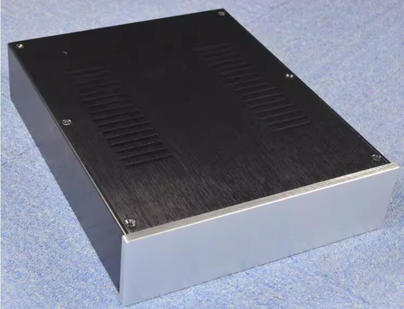 WA137 Full Aluminum Power Amplifier Chassis DAC Case Preamp Box PSU Enclosure 320*62*248MM