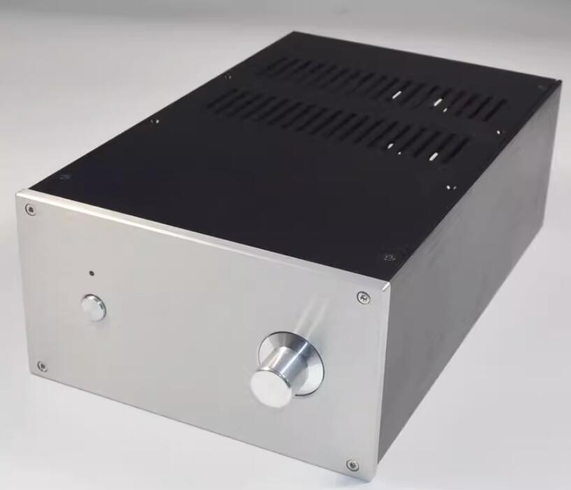 WA141 DIY full Aluminum preamplifier Enclosure PSU Case Power Amplifier Chassis 225*120*351mm