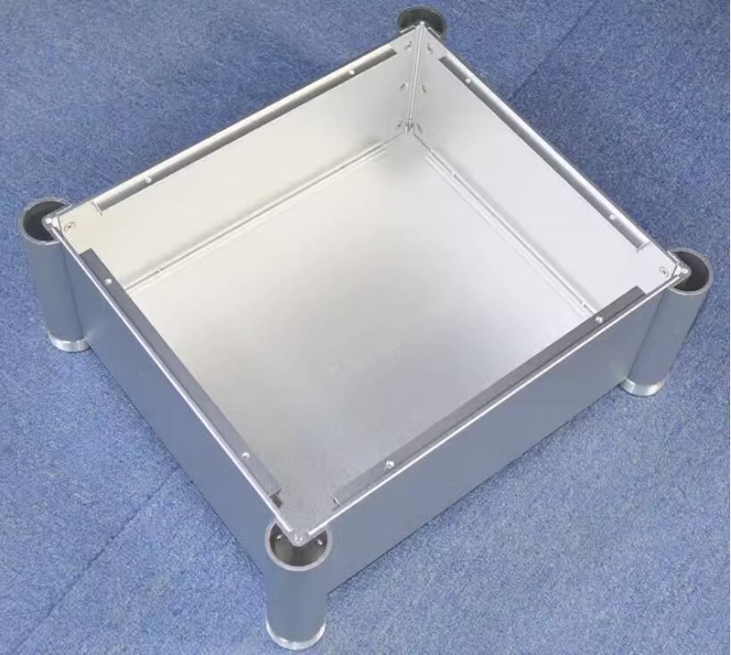 WA136 Full Aluminum  round corner aluminum chassis power amplifier case Preamp Box PSU Enclosure