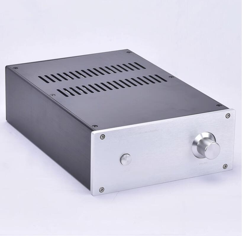 MX100 HIFI stereo Ultra low distortion discrete audio power Analog amplifier With speaker protection