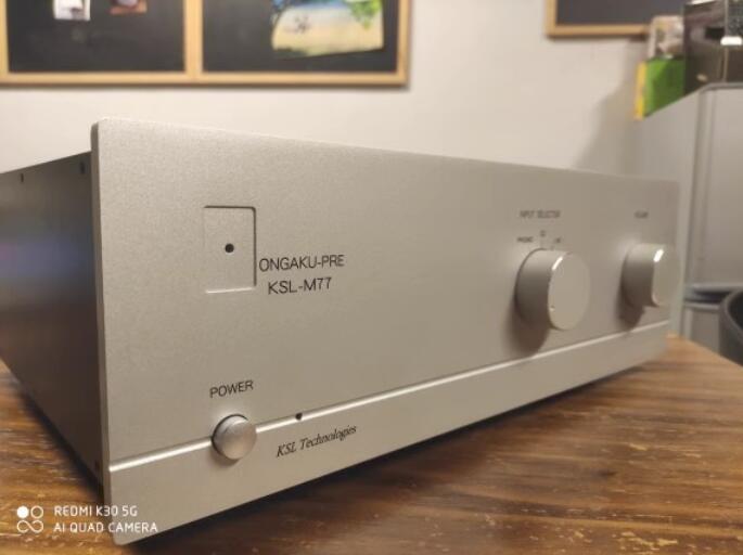 M77 preamplifier Cabinet tube amp DIY aluminum panel Iron body chassis 410x110x330mm